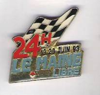 Pin's  LE MANS 19/20 JUIN 93 MAINE LIBRE - Autorennen - F1