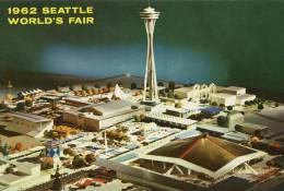S40-050  @  Seattle World´s Fair ,  Space Needle  ,  Ganzsache-Postal Stationery -Entier Postal - Other & Unclassified