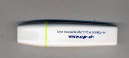 Marqueur Compagnie Genevoise Navigation Theme Ancre - Pens