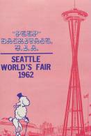 S40-077  @  Seattle World´s Fair ,Space Needle  ,     Ganzsache-Postal Stationery -Entier Postal - Otros & Sin Clasificación