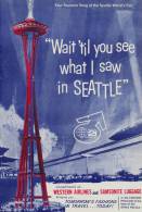 S40-081  @  Seattle World´s Fair ,Space Needle  ,     Ganzsache-Postal Stationery -Entier Postal - Otros & Sin Clasificación