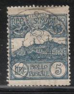 San Marino - 1903 - Veduta Sass. 45 (o) - Ottima Centratura - Oblitérés