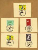 5 Oblitérations De Complaisance Mechelen - Commemorative Documents