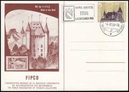 Switzerland 1956, Illustrated Card - Lettres & Documents