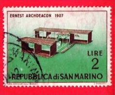 SAN MARINO - 1962 - Usato - Storia Dell´aeroplano -  2 L. • E. Archdeacon, 1907 - Used Stamps