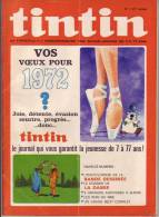 TINTIN N° 1 DU 04-01-1972 - FRED ASTAIRE - Kuifje