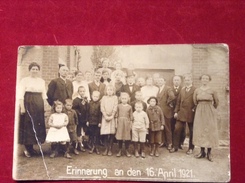 AK Worms 1921 Erinnerung An Die Hochzeit Reimig Schlink Foto AK - Worms