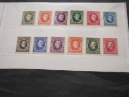 SLOVACCHIA -  1939 A. HLINKA 12 Valori(8+2+2) Alcuni Valori Con Spiegazzature - NUOVI(+) - Unused Stamps