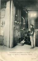 CPA 52 BOURBONNE LES BAINS LA SALLE DES MACHINES A L ETABLISSEMENT THERMAL  1914 - Bourbonne Les Bains