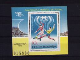 ROMANIA 1978 W.C. Football Argentina - 1978 – Argentine