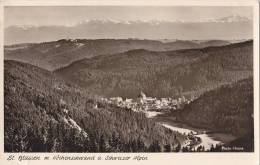 St. Blasien, Mit Höchenschwand Und Schweizer Alpen, Um 1952 - St. Blasien