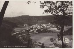 Bahnpost Immendingen - Ulm ZUG 3391 - 1.9.1931, AK: Beuron Im Donautal, Gesamtansicht - Machines à Affranchir (EMA)