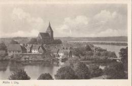 Mölln, Altstadt Mit Kirche, Von Seen Umgeben, Um 1915 - Moelln