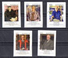 Australia 2012 Nobel Prize Winners Set Of 5 Self-adhesives Used - Used Stamps