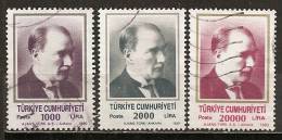 Turquie Turkey 1989 Ataturk Obl - Oblitérés