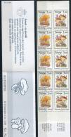 Norway 1989 - Mushrooms Complete Booklet Set - Postzegelboekjes