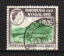 RHODESIA AND NYASALAND - 1959/62 YT 27 USED - Rodesia & Nyasaland (1954-1963)