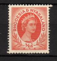 RHODESIA AND NYASALAND - 1954 YT 1 USED - Rodesia & Nyasaland (1954-1963)