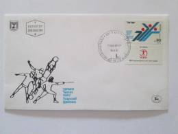 ISRAEL1987 13TH HAPOEL GAMES FDC - Covers & Documents