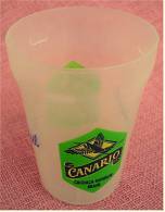 Canario - Cachaca Superior Brasil - Becher Aus Kunststoff  - Ca. 0,25 Lt. - Gläser