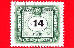 UNGHERIA - MAGYAR - Usato - 1953 - Segnatasse - Numero - 14 - Port Dû (Taxe)
