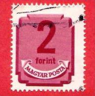 UNGHERIA - MAGYAR - 1946-1950 - USATO - Segnatasse - Numero - 2 - Segnatasse