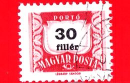 Nuovo - Oblit. - UNGHERIA - MAGYAR - 1958 - Segnatasse - Numero - 30 - Port Dû (Taxe)