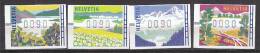 T3533 - SUISSE SWITZERLAND DISTRIBUTEURS Yv N°11/14 ** - Timbres D'automates