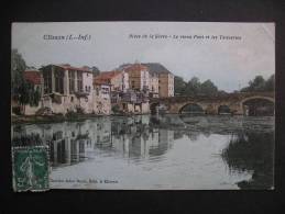 Clisson(L.-Inf.) Rives De La Sevre-Le Vieux Pont Et Les Tanneries 1911 - Pays De La Loire