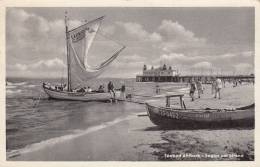 Seebad Ahlbeck - Segler Am Strand, 1958, Animé - Usedom