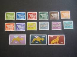 IRELAND 1971/75  MICHEL 250/264  YVERT 252/66  MNH **   (S19-600/015) - Unused Stamps