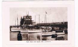 UK1635 :   LOWESTOFT : Yacht Basin And South Pier - Lowestoft