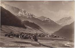 Liddes, Le Velan Et Les Maisons Blanches. Ecrite, Verschwundener Souchet Ansicht Heute - Liddes