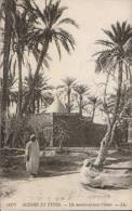 Tunisie-Carte Postale Ecrite-Tunisie-Un Marabout Dans L´Oasis-2/scans - Islam