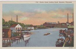 Wisconsin Kenosha Harbor Scene Looking South - Kenosha