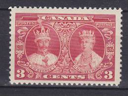 Canada 1935 Mi. 180     3 C King George V. Silver Jubilee MH* - Unused Stamps