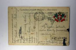 Italy Cartolina Postale In Francgigia, 1917 - Stamped Stationery