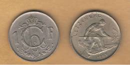 LUXEMBURGO -  1 Franc 1952  KM46.2 - Luxemburgo