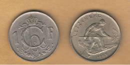 LUXEMBURGO -  1 Franc 1952  KM46.2 - Luxembourg