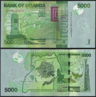 Uganda P 51 - 5000 5.000 Shillings 2010 - UNC - Ouganda