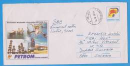 POSTAL STATIONERY, National Oil Company Petrom S.A.,  ROMANIA 2000 - Petróleo