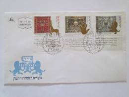 ISRAEL1989 NEW YEAR FESTIVALS FDC - Cartas & Documentos