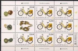 2013 Slowenien Slovenija   Mi. 992-3 **MNH Europa : Postfahrzeuge - 2013