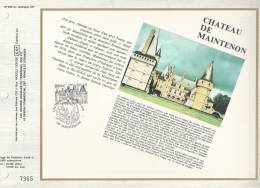 France CEF 539 - Château De Maintenon - 1er Jour 1.06.1980 Maintenon (28) - T. 2082 - Cartas & Documentos