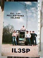 QSL PELLESTRINA ISLAND  FURGONE E ANTENNA  V1992   EF14642 - CB