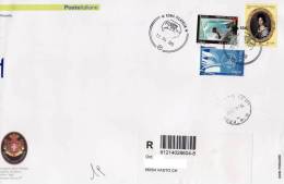 ITALIA ~ Storia Postale ~ Busta Del 2013 ~ { 2013 - 3,60 € • Ritratto Di Anna Maria Luisa De´ Medici + 0.75 Europa + 1.} - 2011-20: Marcophilie