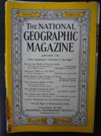 National Geographic Magazine January 1952 - Scienze