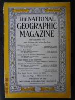 National Geographic Magazine September 1952 - Scienze