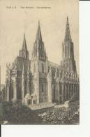 GERMANY  - POSTCARD ULM A D.  - NEW UNUSED - THE CATHEDRAL/DAS MÜNSTER - NORTH SIDE -SEPIA - NOT SHINING  RE:47 VERLAG:D - Ulm