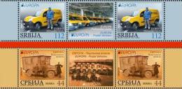 2013 X EUROPA CEPT SRBIJA SERBIA POSTFAHRZEUGE POSTAL VEHICLES  MNH - 2013